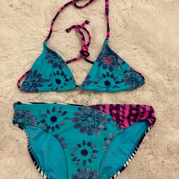 Roxy Bikini Girls Sz. 6/7 - Picture 3 of 3
